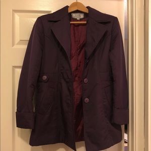 Purple parka / coat
